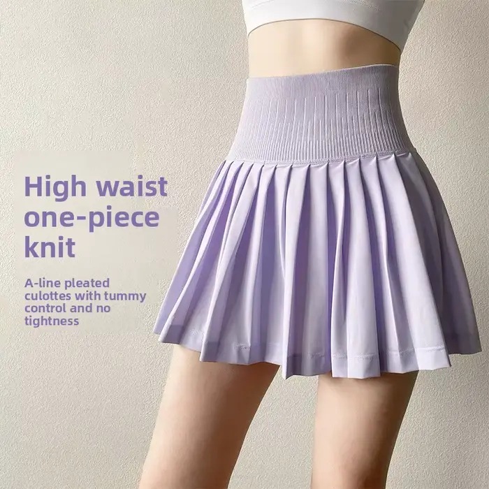 Jupe sportive taille haute pour femmes