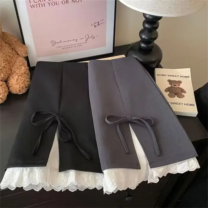 Jupe décontractée élégante pour femmes, printemps été, acrylique polyester, silhouette une ligne, motif arc, coupe empire, longueur mini, délicatement tissée