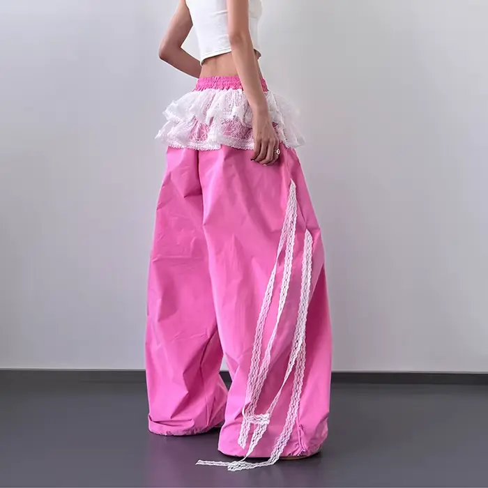 Jupe en dentelle Patchwork pour femmes