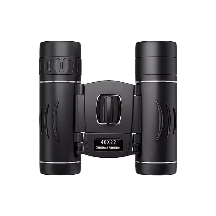 Jumelles HD 40x22, jumelles pliantes mini télescopiques