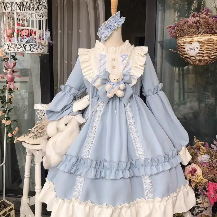 Ensemble complet de jupe Lolita
