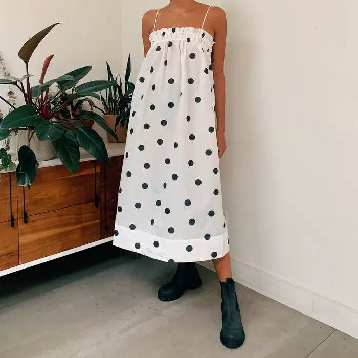 Robe longue à bretelles Spaghetti pour femmes