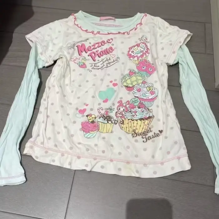 Jupes décontractées japonaises Kawaii style gâteau
