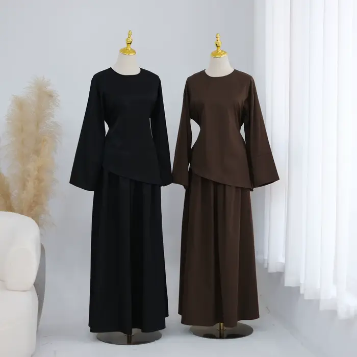 Ensemble 2 Pièces Haut et Jupe pour Femme