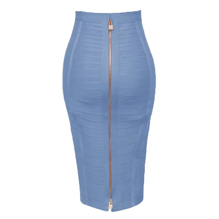 Femmes mode d'été Sexy noir rouge Beige blanc jupe de pansement 2026 tricoté élastique doux couleur bonbon