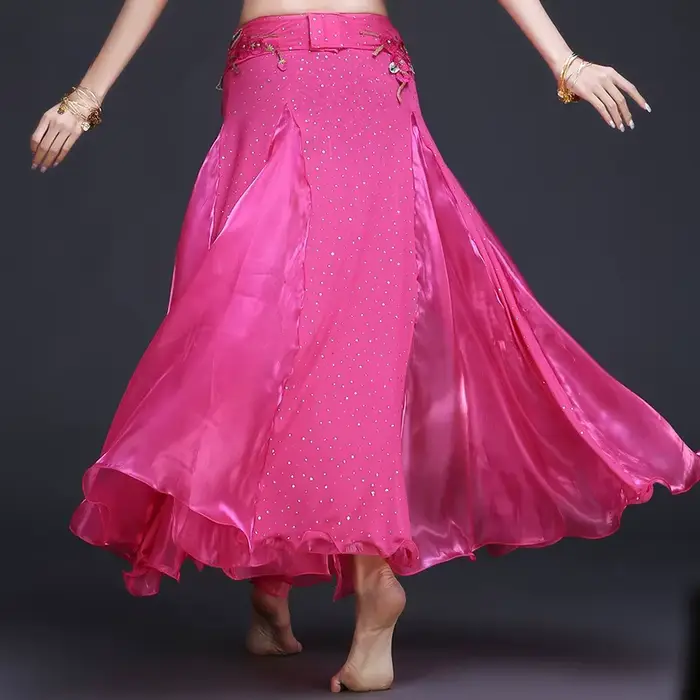 Jupe de danse du ventre indienne personnalisée