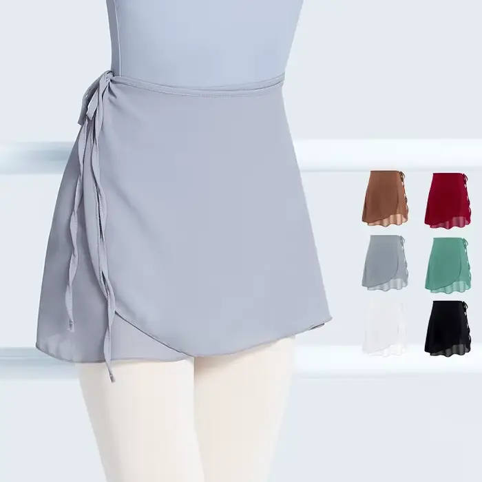 Jupe de Ballet en Mousseline de Soie pour Femme et Fille