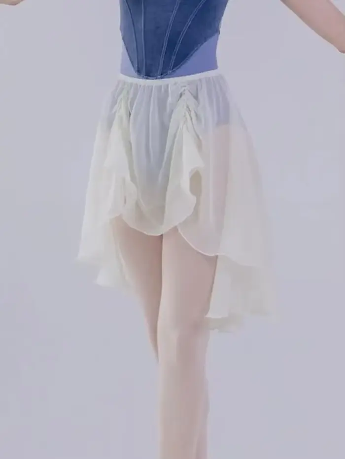 Jupe Tutu de brevde Ballet pour Femme, Vêtements de Pratique de la brev, Yoga, ret d'Art, une Pièce,