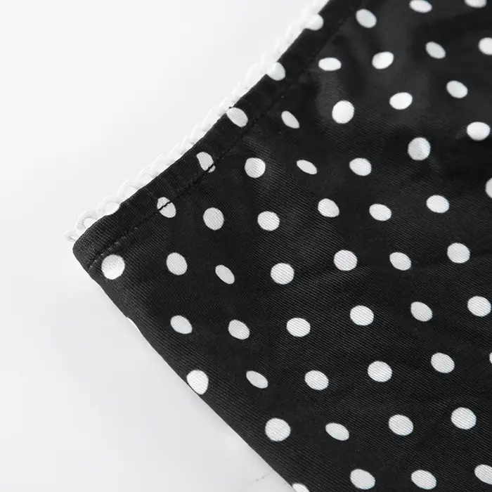 SUCHCUTE – jupe élégante à volants et pois pour femmes