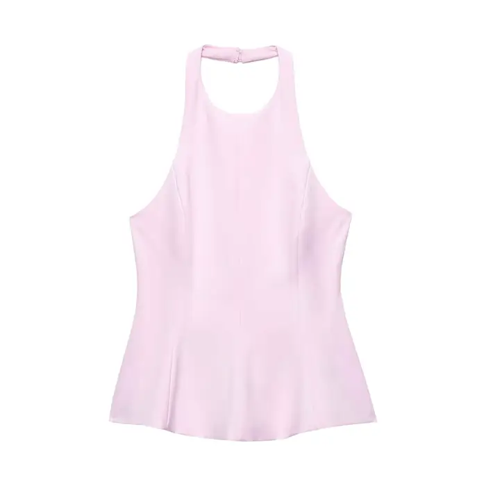 Mini-jupe rose élégante pour femme