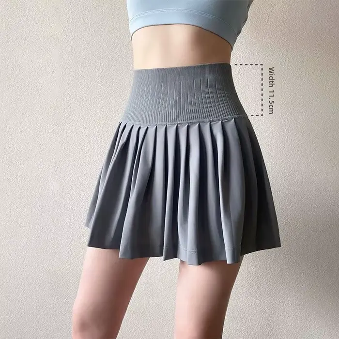 Jupe sportive taille haute pour femmes