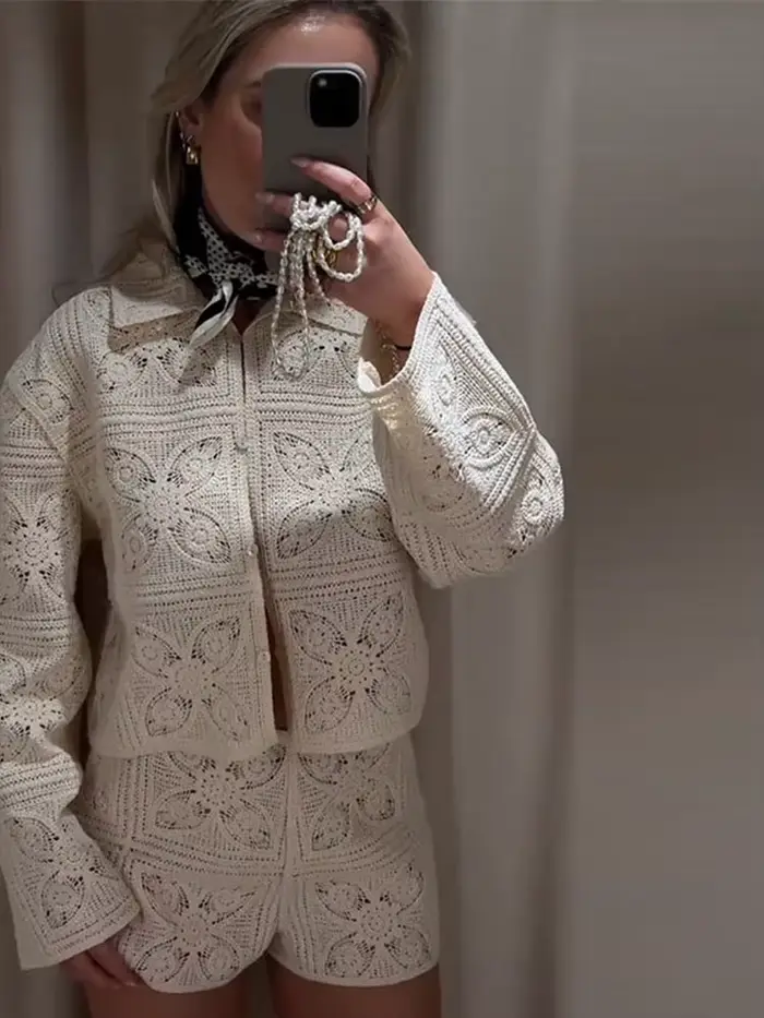 Jupe élégante à lacets pour femme