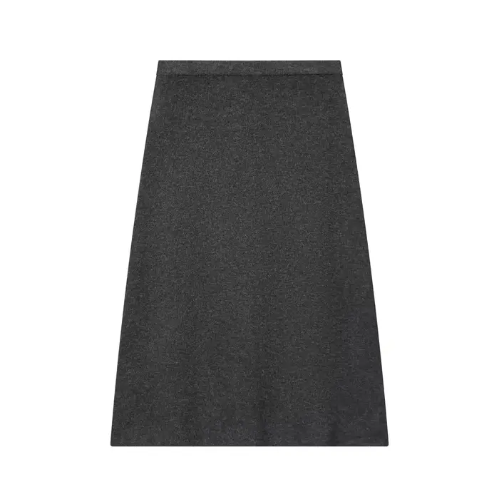 Ensemble jupe et cardigan court en maille pour femme HH, col en V, manches courtes, boutons cachés, 