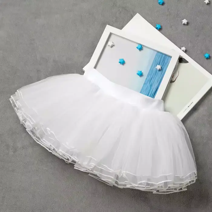 Jupe de danse en gaze, jupe de ballet en 5 couleurs, jupe transparente en fil doux et moelleux, jupe