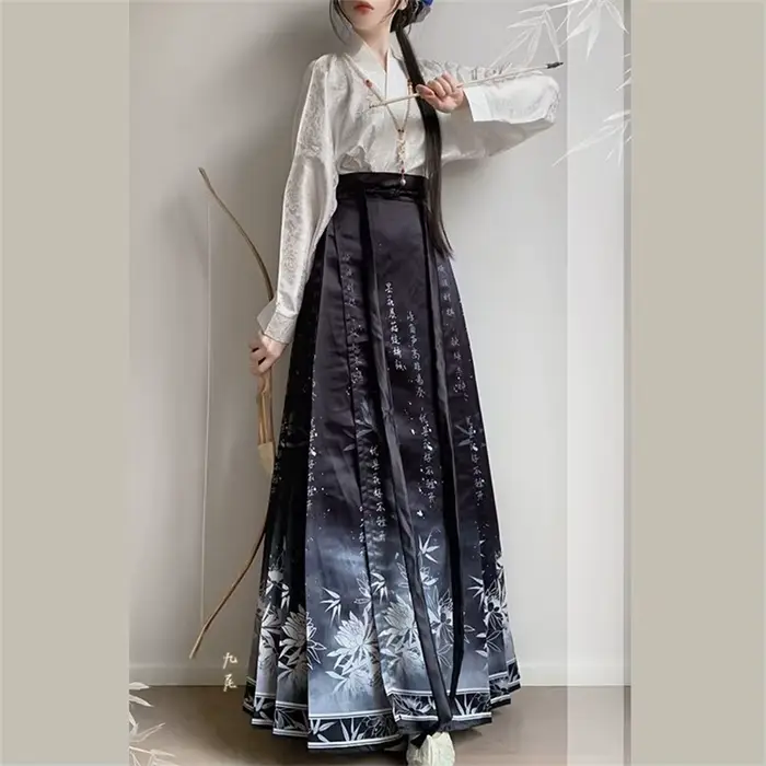 Jupe Hanfu de Style chinois