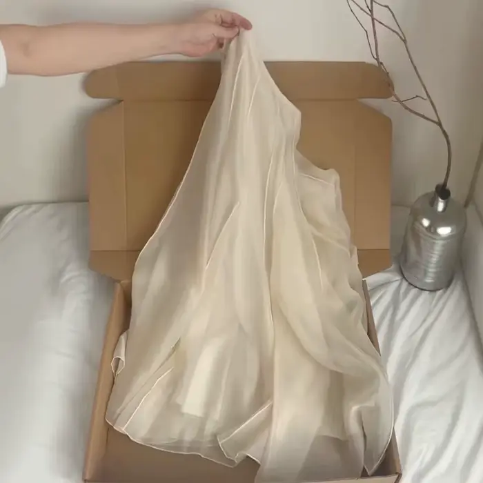 Jupe midi évasée rose cerisier pour femme