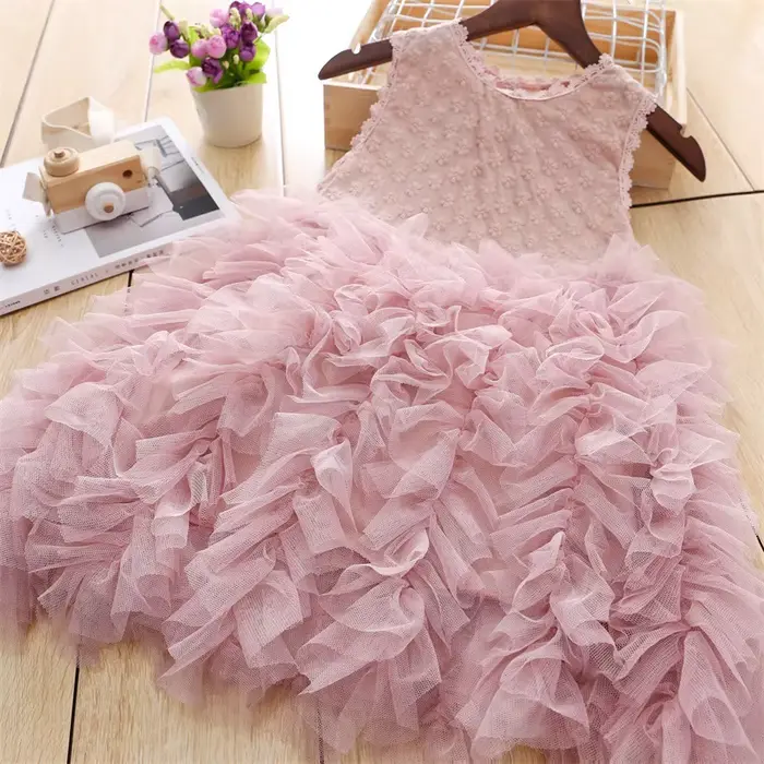 Jupe princesse pour filles, nouvelle jupe gâteau pour enfants, mode bébé, robes mignonnes et douces 