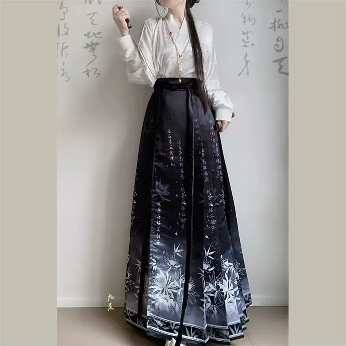 Jupe Hanfu de Style chinois