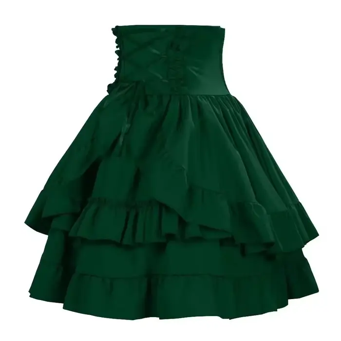 Nouvelle jupe vintage Y2K gothique rétro Lolita pour femme