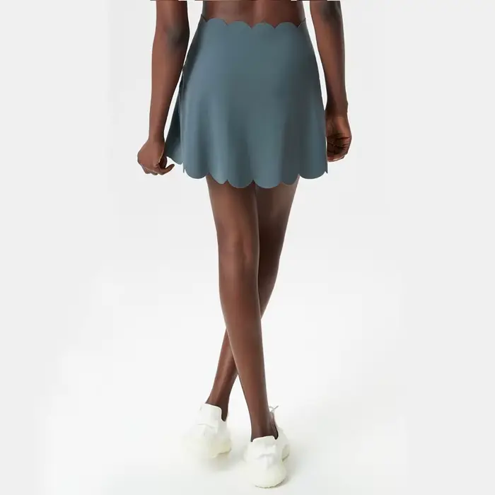 Jupe de tennis d'été 2 en 1 pour femmes