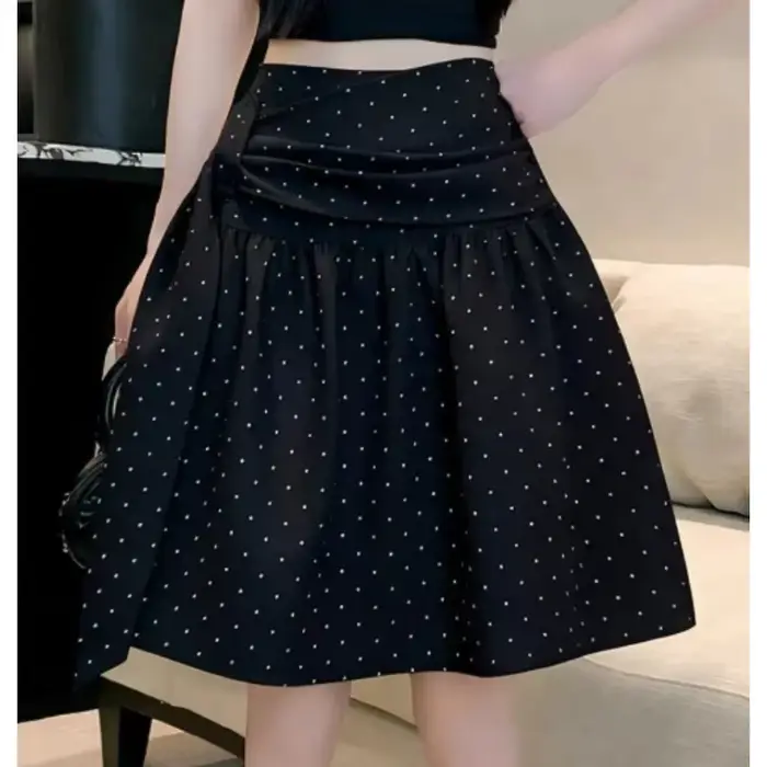 Jupe à pois pour femme