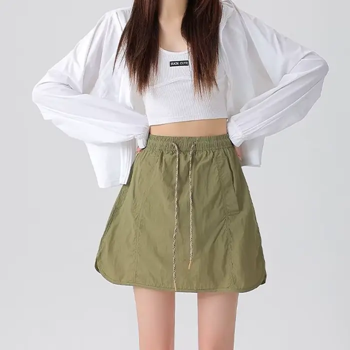Jupe de sport 2-en-1 pour femme