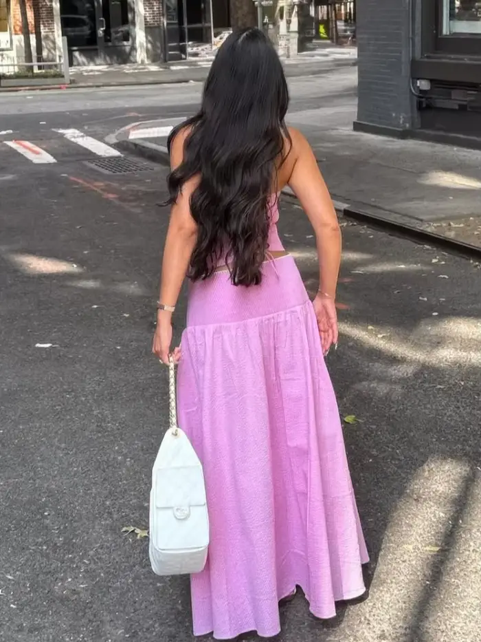 Nouvel ensemble 2 pièces jupe et haut pour femme