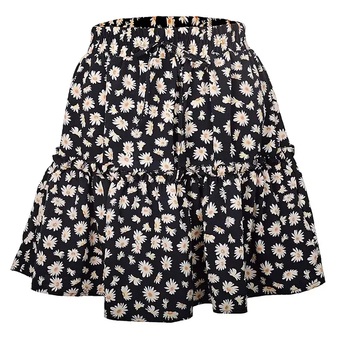 Jupe florale en pansement imprimé Andrprint pour dames