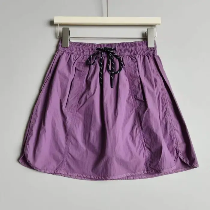 Jupe d'été anti-exposition pour femme, short de sport à séchage rapide, jupe courte décontractée tai