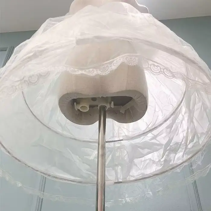 Jupon Crinoline pour filles avec cerceau sous jupe courte sous-jupe blanche a-ligne robe de bal jupons