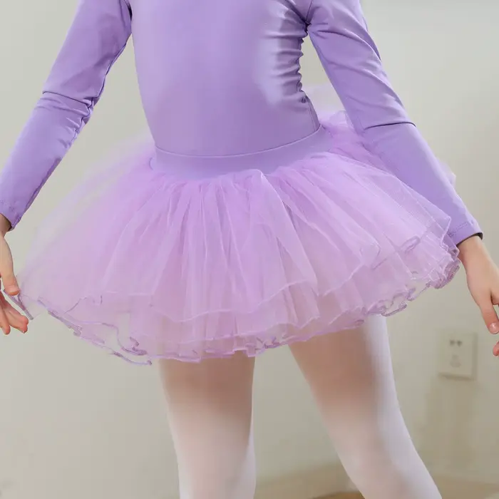 Jupe menstruelle de danse pour enfants tutu à quatre couches en mousseline pour ballet blanc rose ajustement parfait occasions spéciales 请注意，提供的内容中没有具体提到“白色”或“粉色”，而是基于产品描述中的颜色选项，这里选择了最能体现产品特色的颜色进行SEO标题的优化。
