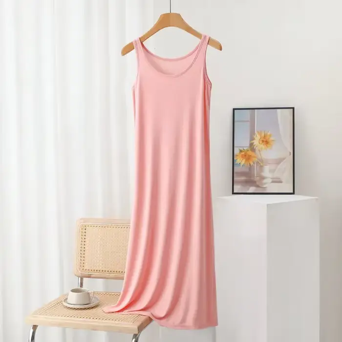 Robe longue en Modal grande taille pour femmes