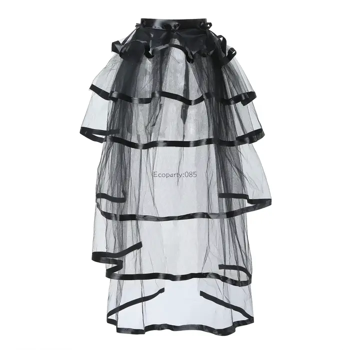 Jupe en tulle à volants pour femmes