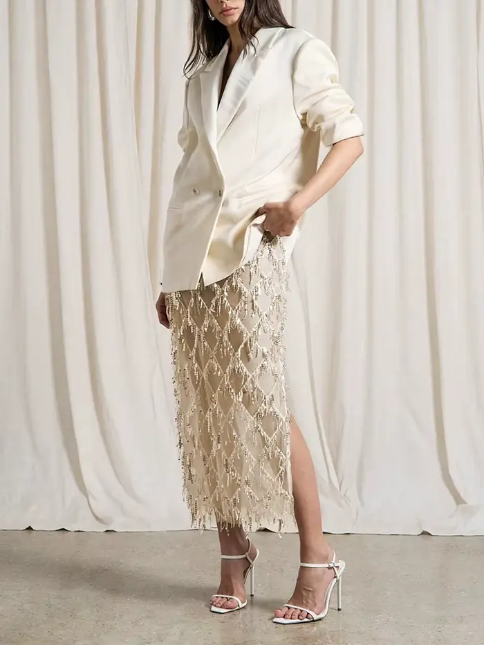 Jupe à paillettes pour femmes