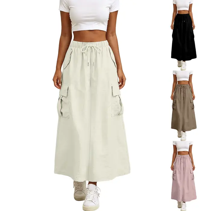 Jupes longues Cargo pour femmes