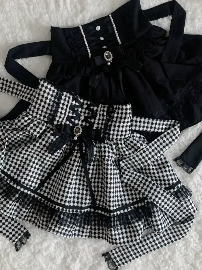 Lolita – jupe Min Y2k pour femme