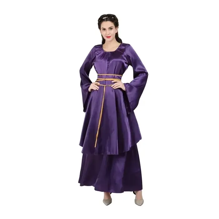Robe longue médiévale pour femme