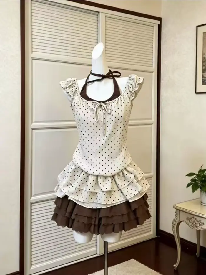 Robe jupe gothique Lolita pour femme