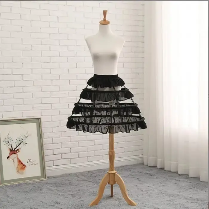 Jupon Crinoline Amissié à 3 Cerceaux pour Femme
