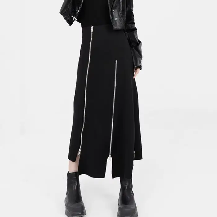Jupe taille haute pour femme