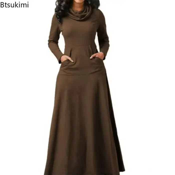 Robe longue élégante pour femme 2026