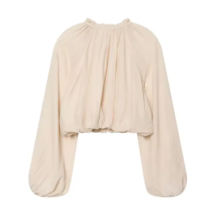Ensemble Silhouette Large Été 2026 avec Détails Bordés en Bois 1334190 Jupe et 1334196