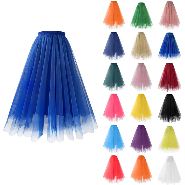 Jupe plissée en maille de couleur unie pour femmes, jupe trapèze, taille haute, demi-jupe en fil doux pour occasions spéciales et décontraction