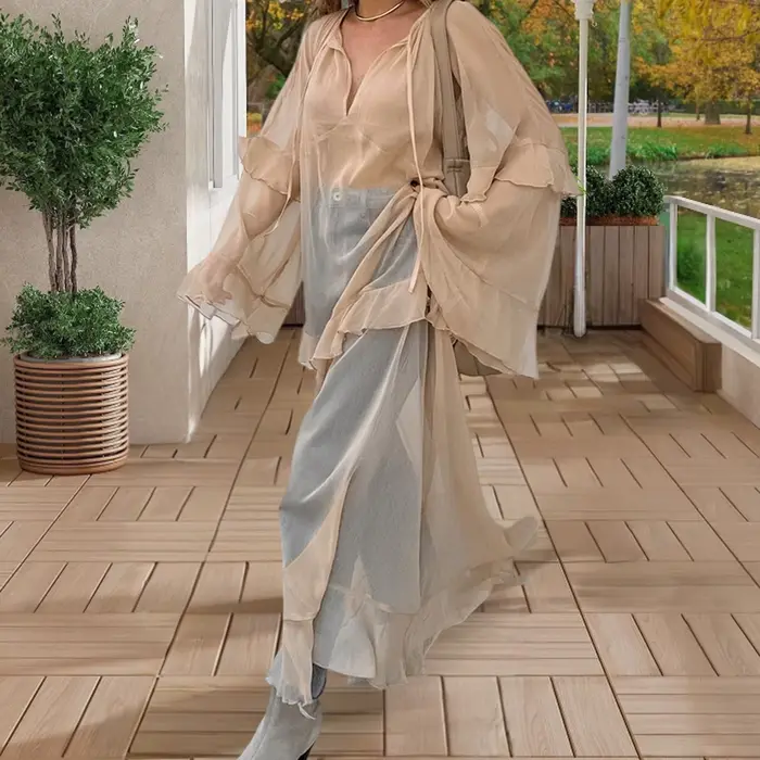 Robe longue printemps/été pour femmes