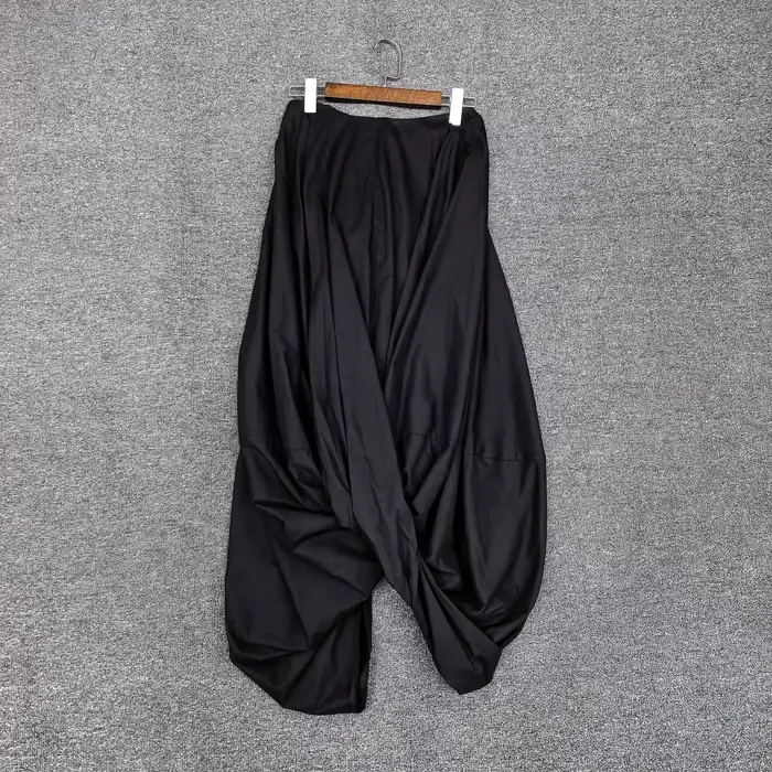 Maxdutti – jupe plissée minimaliste pour femmes, jupe midi élégante et irrégulière en Lyocell, jupe 