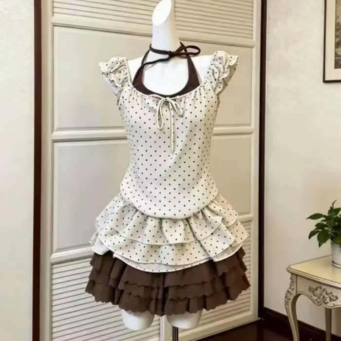 Robe jupe gothique Lolita pour femme