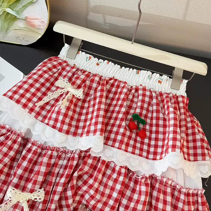 Jupes à carreaux douces pour femmes