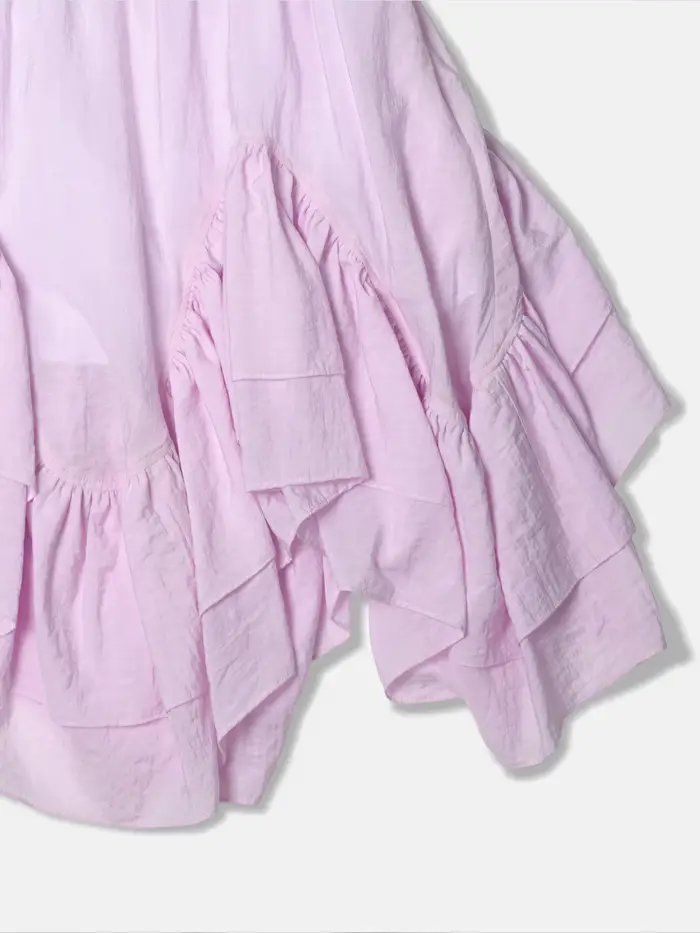 Jupe décontractée rose d'été originale imakokoni pour femme