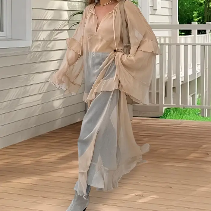 Robe longue printemps/été pour femmes