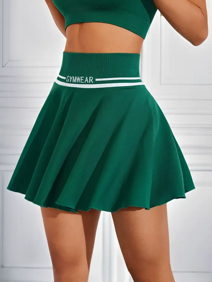 Jupe plissée taille haute